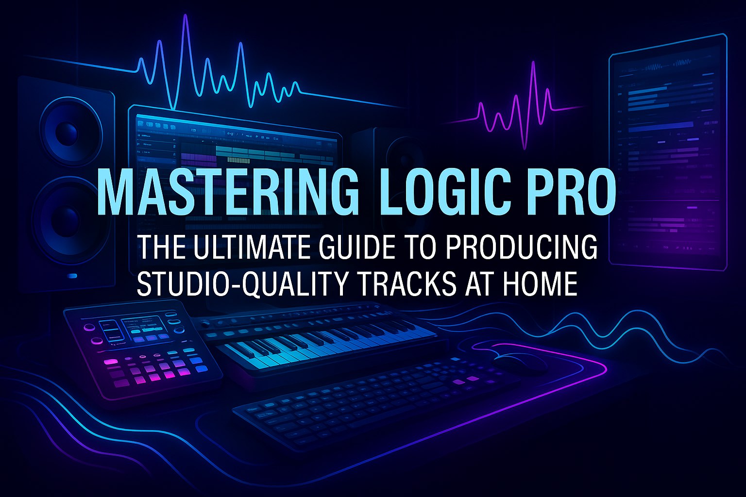 Mastering Logic Pro: The Ultimate Guide to Producing Studio-Quality Tracks at Home